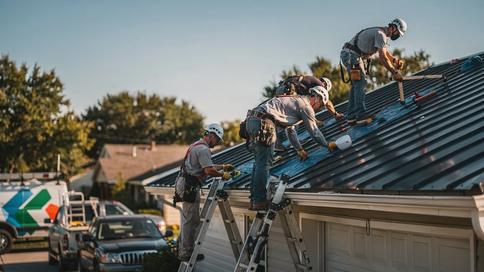 Metal Roof Installation in Fairmount, IN near me